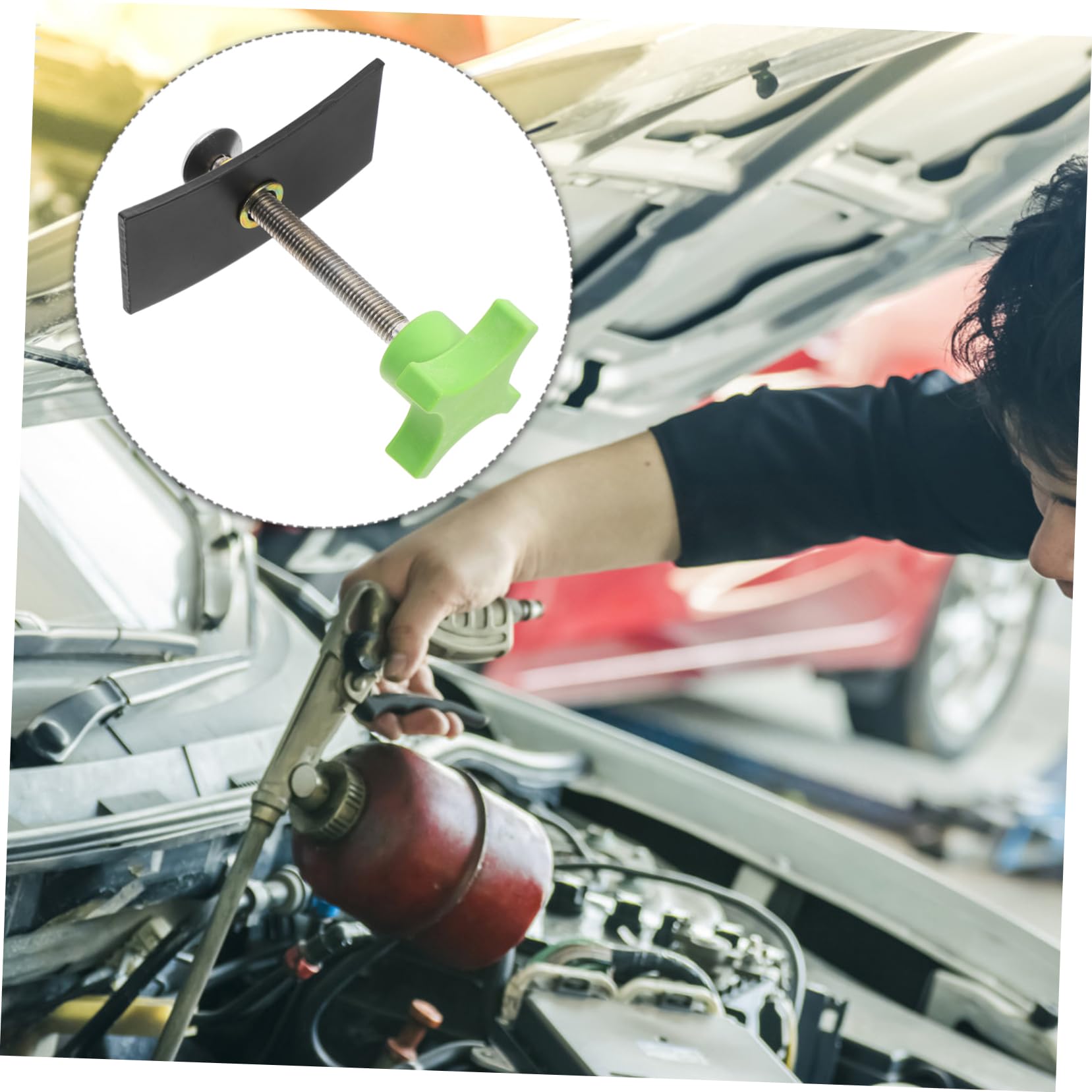 OUNONA Disc Brake Pad Spreader Tool Professional Brake Piston Compression Tool Essential Automotive Repair Equipment