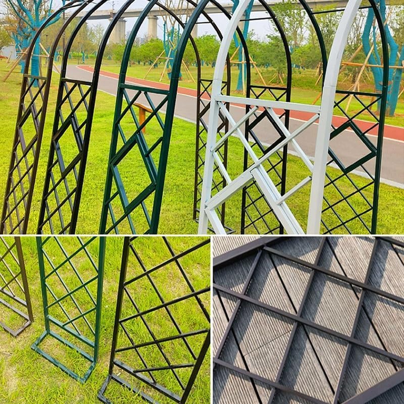 Arco de jardín resistente para guiar plantas trepadoras sin caídas 6
