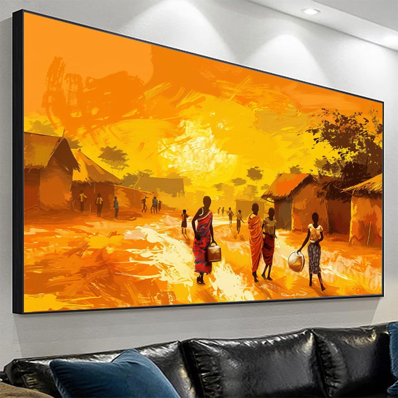 Kompletny zestaw do malowania diamentowego 5D, lilia, 50 x 100 cm, obrazy