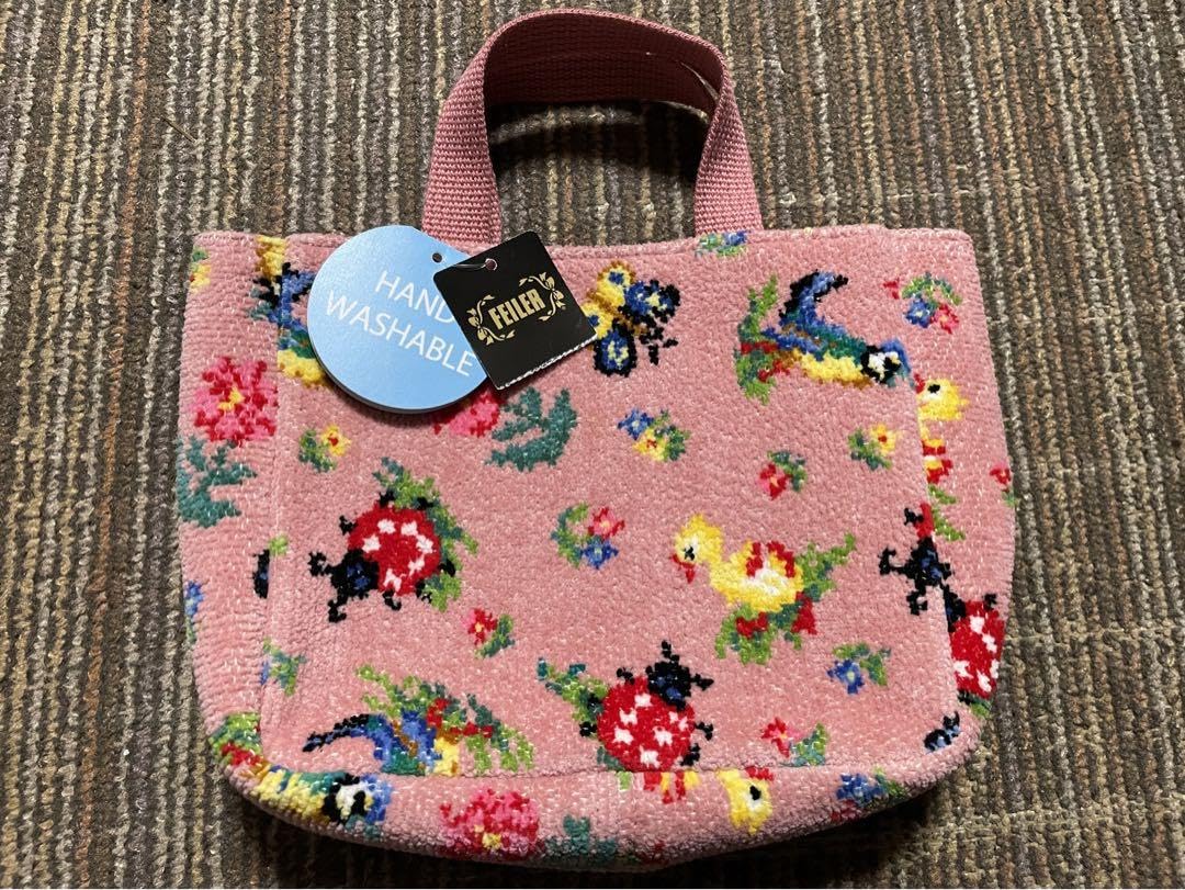 Amazon.co.jp: フェイラー ハイジ バッグインバッグ ピンク タテ 約15  