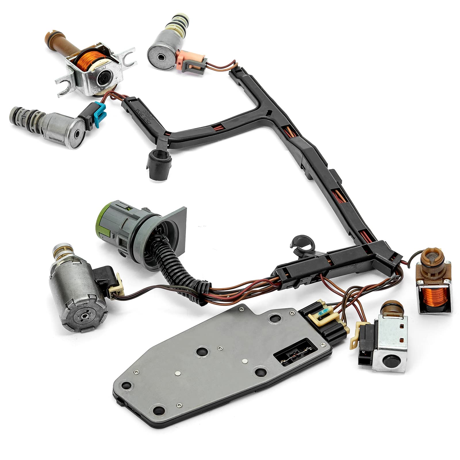 POPSTORE 4L60E Transmission Solenoid Valve Kit - Compatible with 1993-2006 GM EPC Shift TCC 3-2 PWM