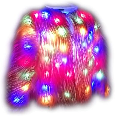 led fur vest
