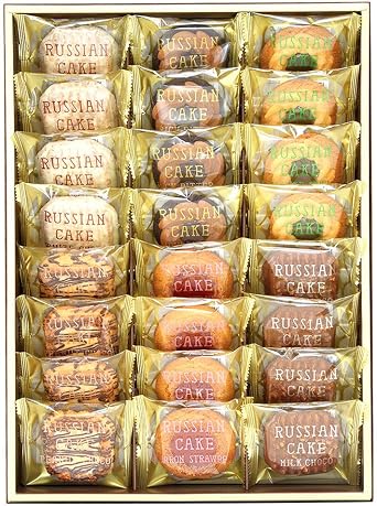 Nakayama Seika Russian Cake 24 Pieces