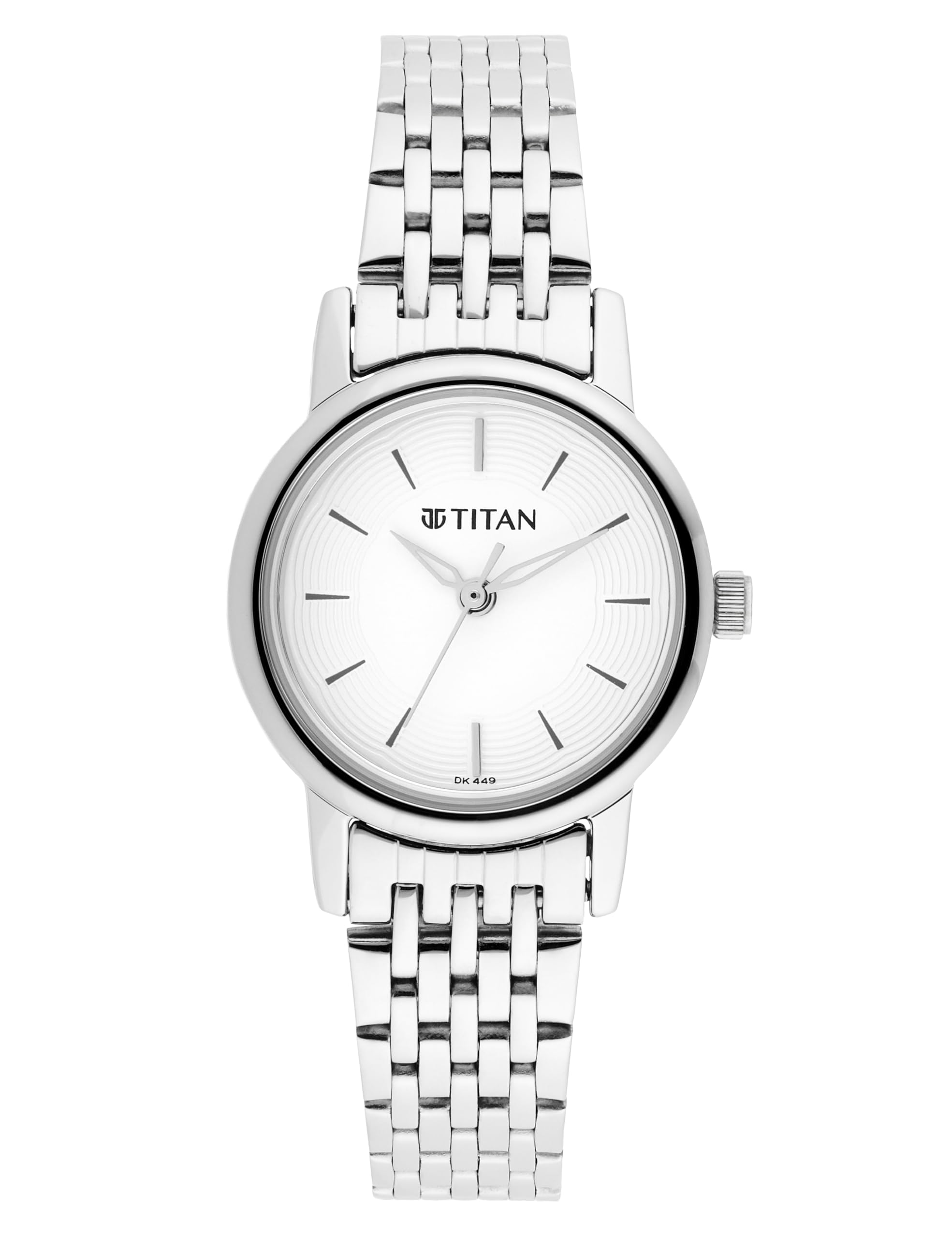 Ladies Karishma Analogue Round Silver Dial Metal strap Watches for Women-2593SM04