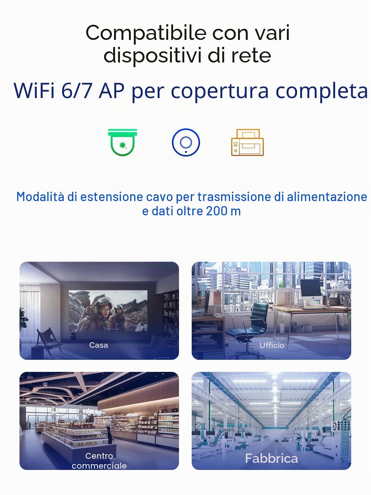 Switch XikeStor 9 Porte 2.5G PoE+ con 1x 10G SFP+ | 8 Porte PoE @30W, 140W Totale, IEEE 802.3af/at | Gestione Web, VLAN, LACP | Fanless | Per AP WiFi 6, Telecamere IP, NAS | Switch 2.5G PoE Web Managed VLAN/LACP/QoS/IGMP, per WiFi 6 AP, telecamera IP, NAS
