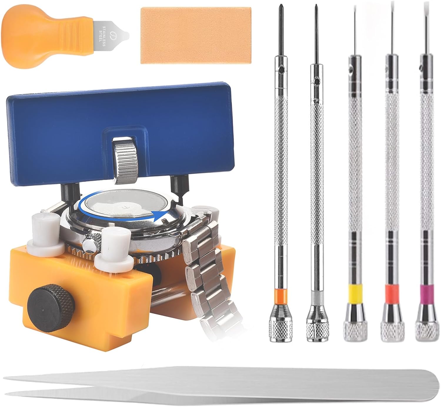 Watch Battery Replacement Kit EasyTime Watch Repair Kit for Watch Back