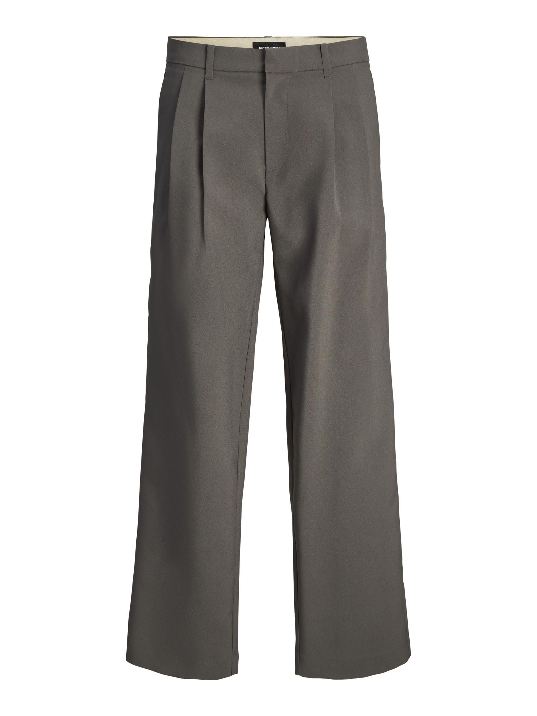 JACK & JONES Male Chino Trousers, Wide Leg Fit Chino Trousers