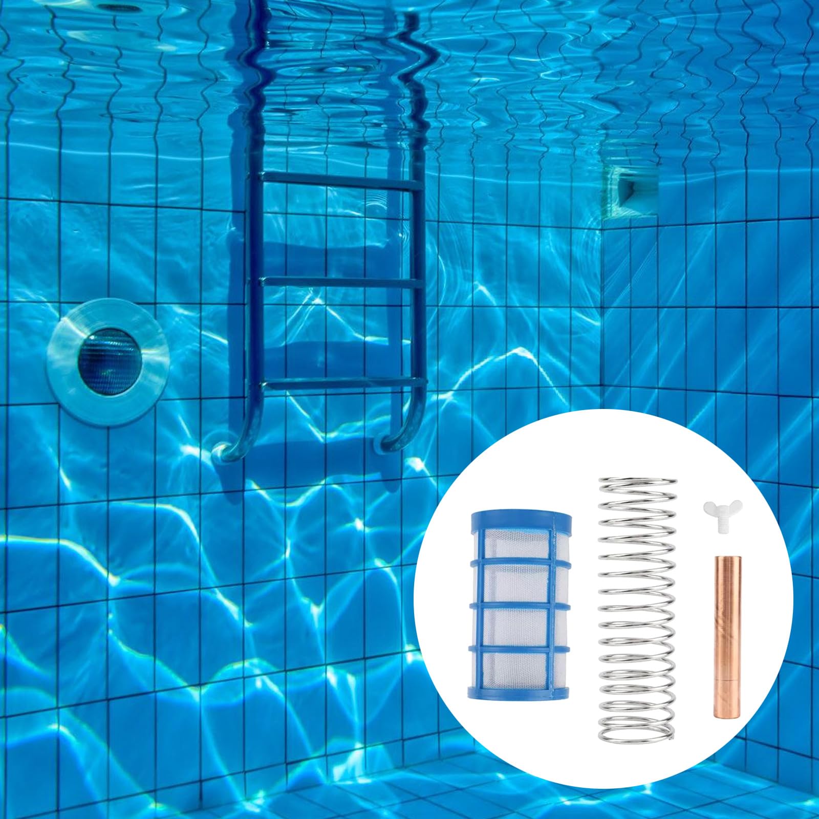 Varilla de repuesto de latón resistente para válvulas de piscina de instalación rápida en 5 minutos