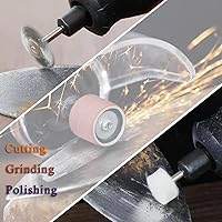 Vista 3 de Kit de accesorios para herramientas rotativas de 276 piezas, ajuste universal para un fácil corte, tallado y pulido