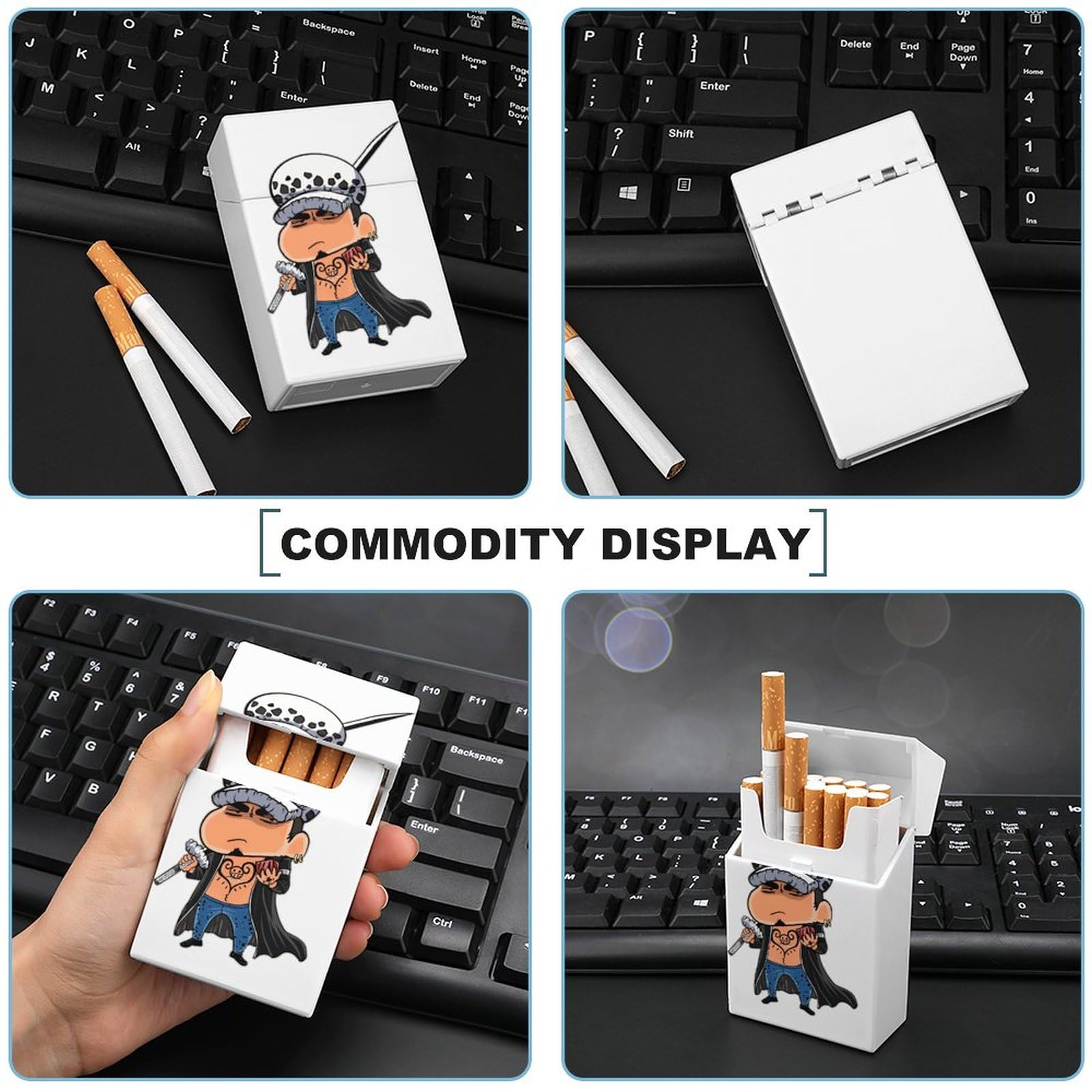 Amazon | シガレットケース ワンピース ONE PIECE クレヨンしんちゃん