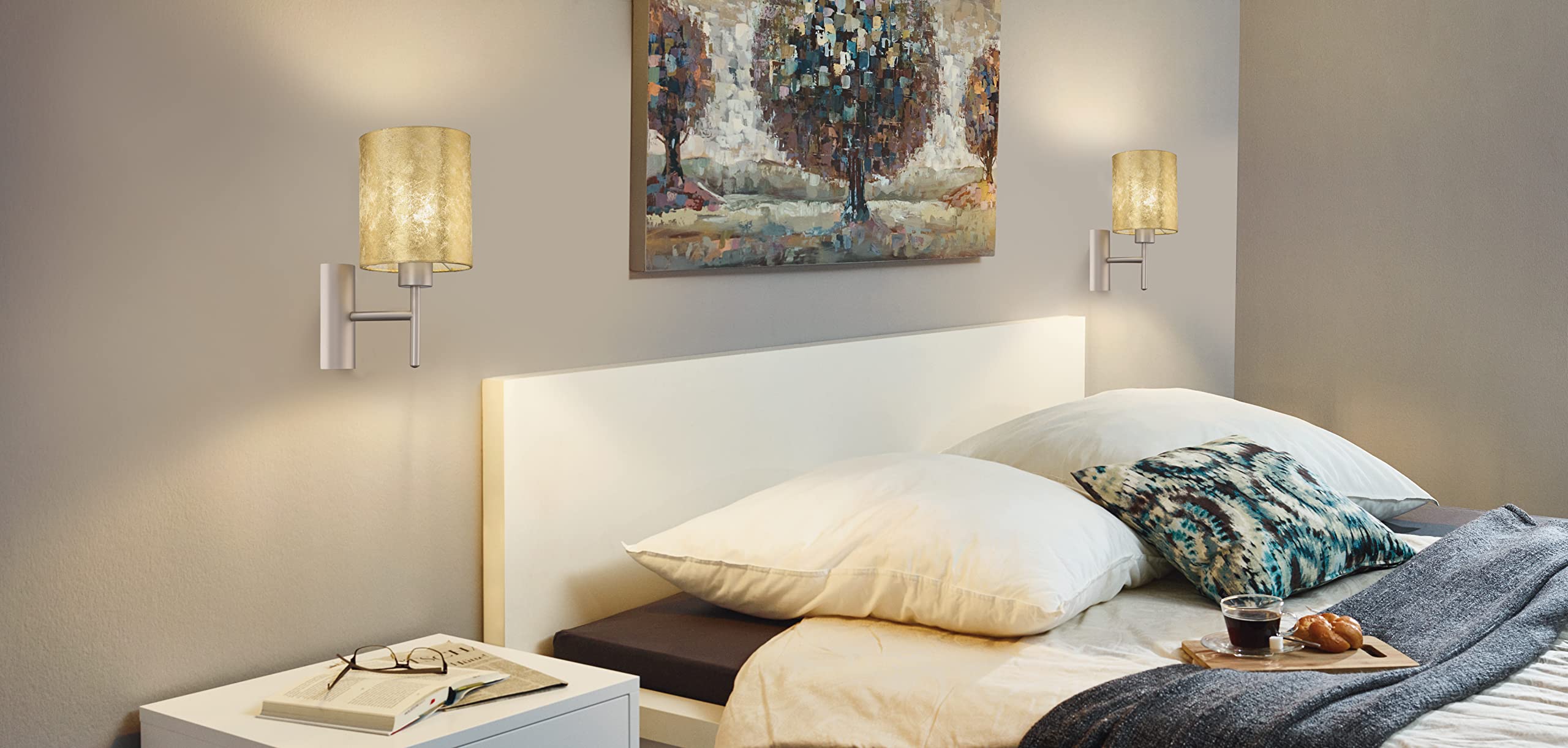 Wandlamp GYRO - Champagne kopen? Groot assortiment