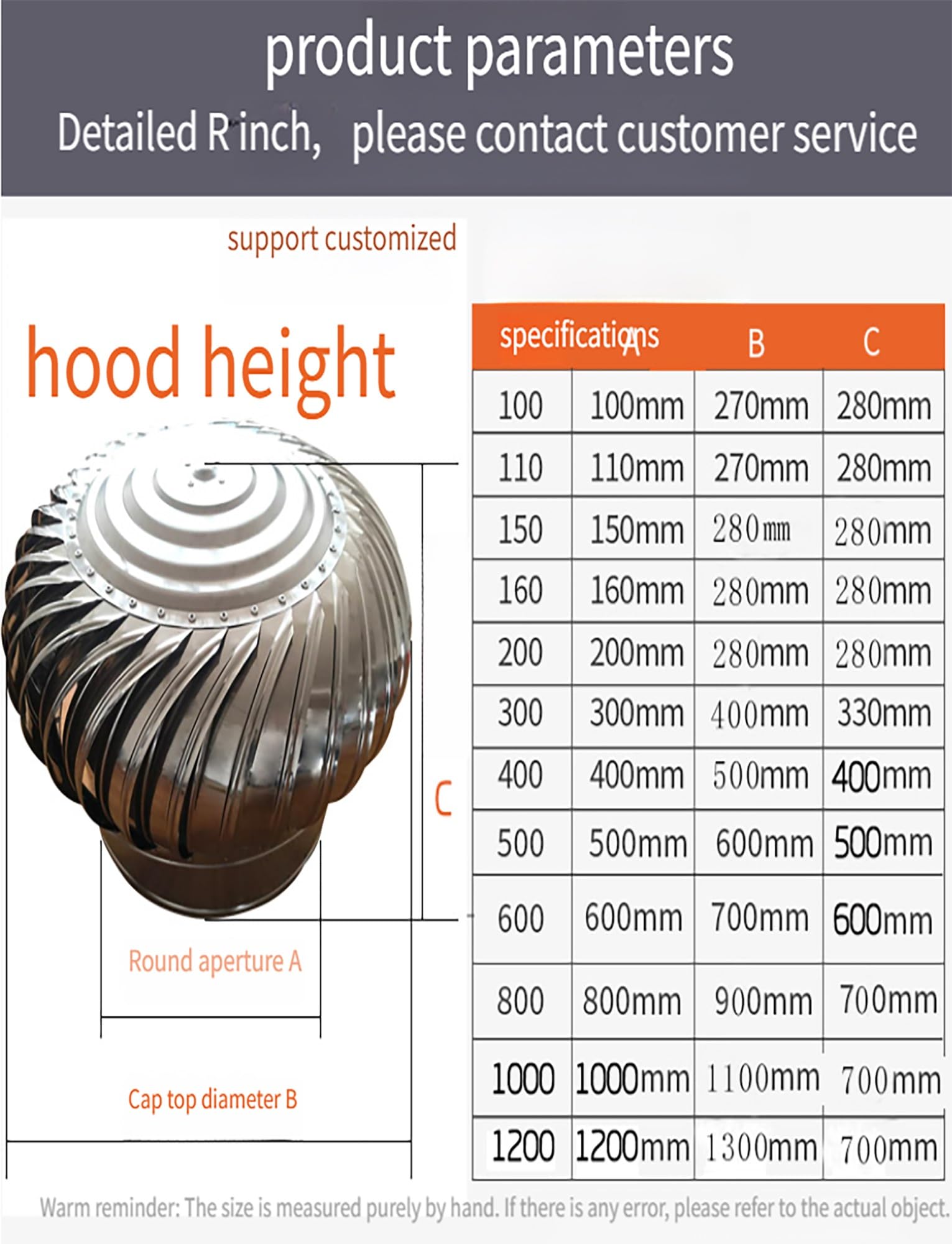 Tapa giratoria para chimenea, rejilla de ventilación giratoria de acero inoxidable para chimenea y techo, protección contra la lluvia