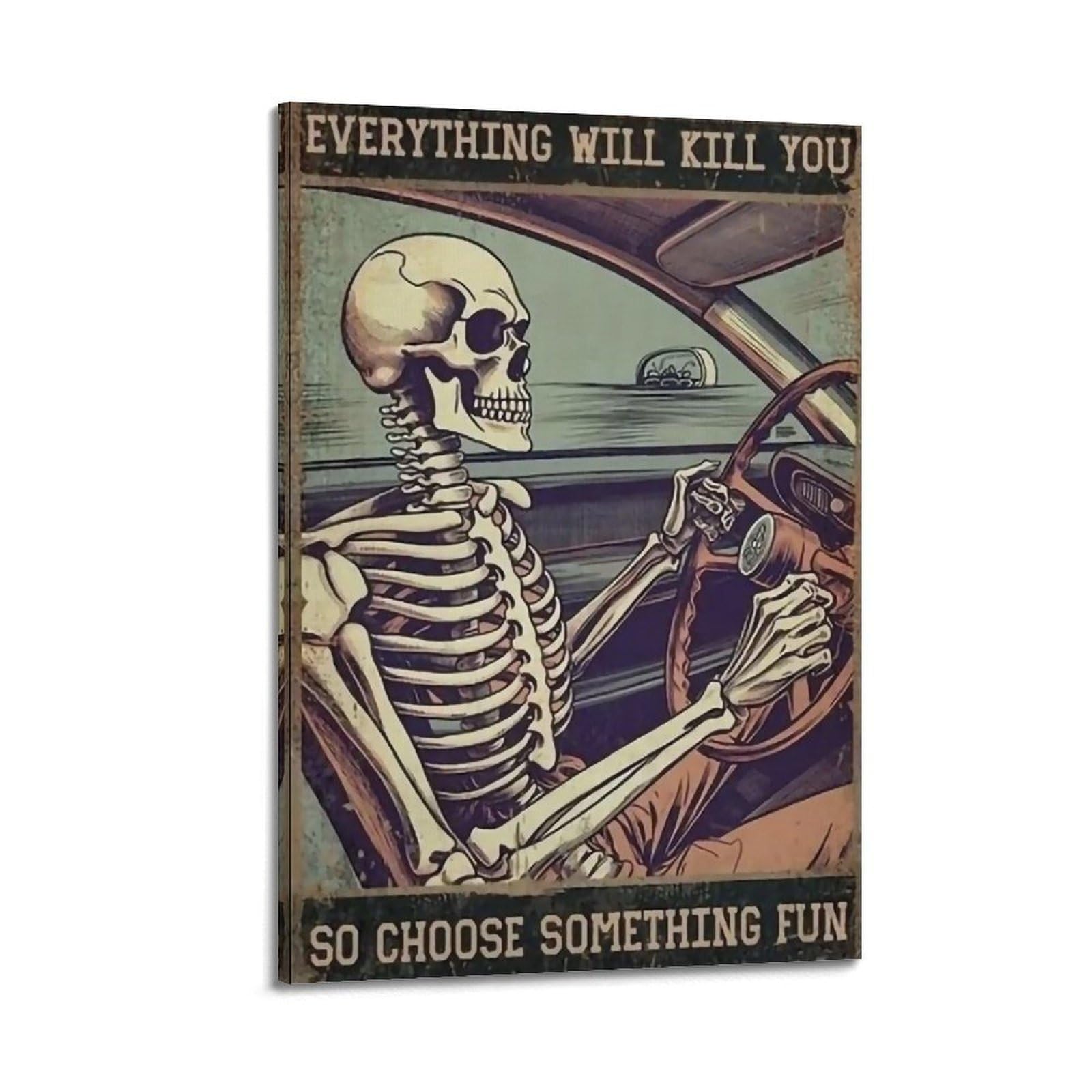 Poster sur toile Everything Will Kill You grand format déco murale - 6