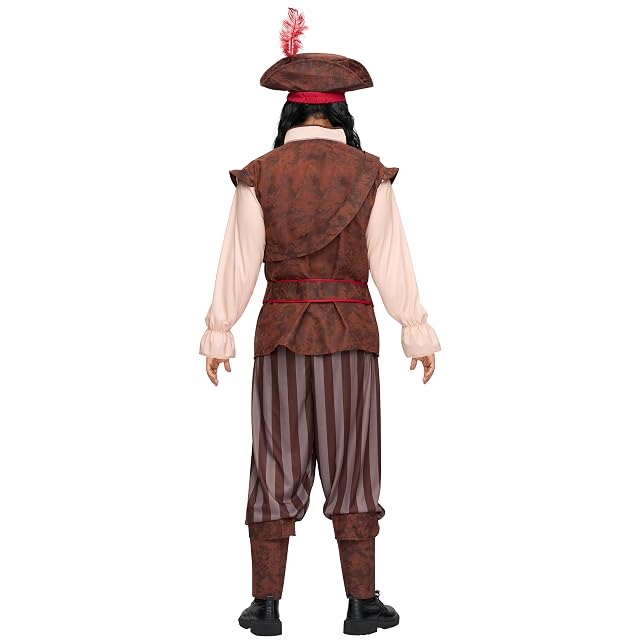 Foto 7 de 8 de Spooktacular Creations Mens Caribbean Pirate Disfraz de Sea Capitán Adult Capitán para la fiesta Halloween…