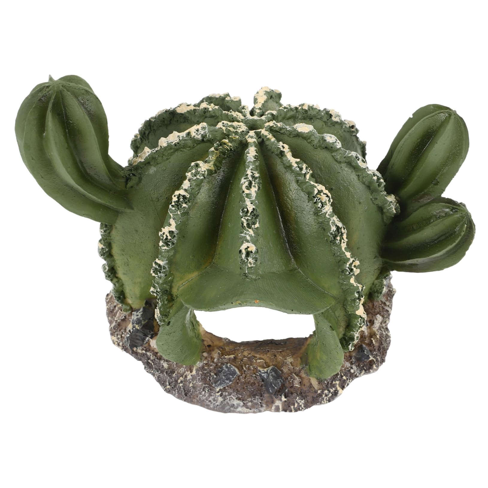 POPETPOP 4 Piezas Paisajismo de Cuevas para Mascotas trepadoras Cueva para Mascotas Reptiles Decoración de Cueva para Reptiles Nido de terrario para Mascotas Refugio de lagartos Resina