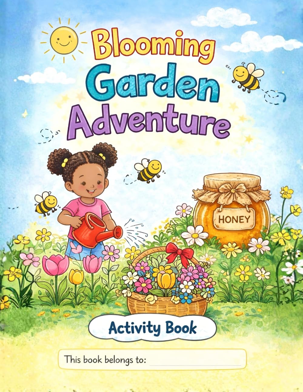 Blooming Garden Adventure: Activity Book