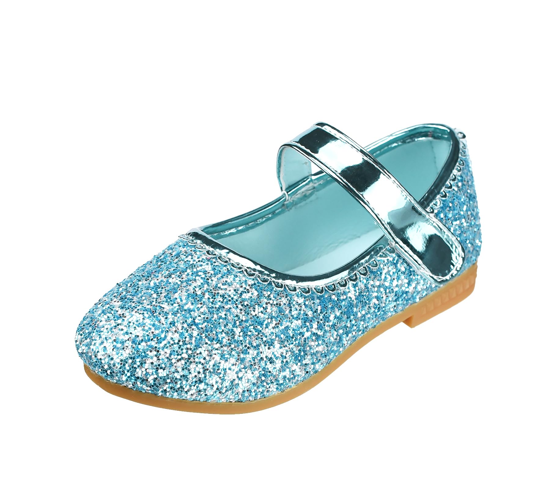 Zapatos Princesa Glitterate para Niña, Zapatos Cosplay con Lentejuelas Elegantes para Fiesta Ceremonia