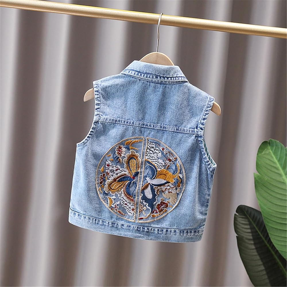 H BEAUTY&YOUTH ＜H＞HEAVY DENIM VEST/ベスト Denim Vest - White - Ladies | H&M US