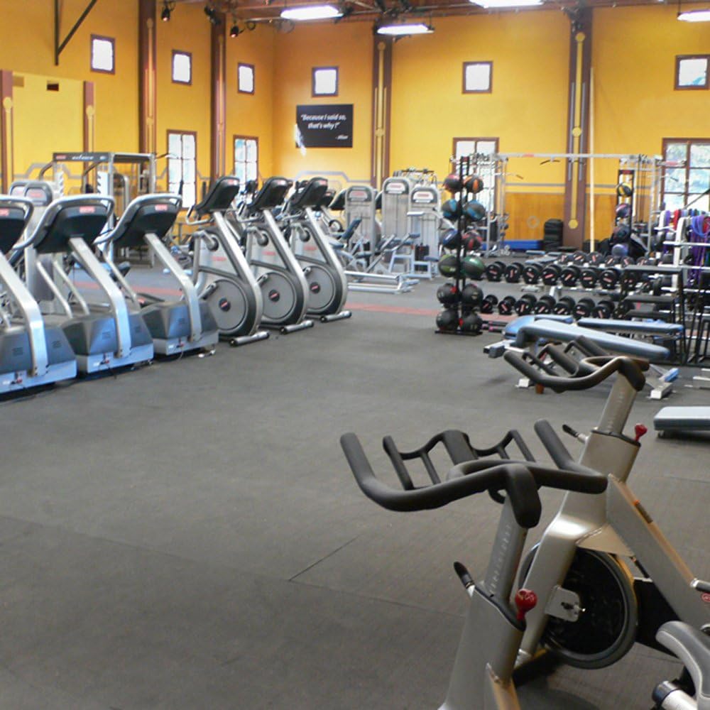 Rubber-Cal Elephant Bark Flooring 3/8-inch T x 4-feet: Sports & Outdoors