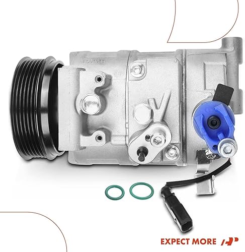 Miniatura 8 de A-Premium Compresor de aire acondicionado de CA con embrague compatible con A4 2004-2015, A4 Allroad 2013-2016, A4 Quattro, A5, A6, Q3, Q5, Q7 y