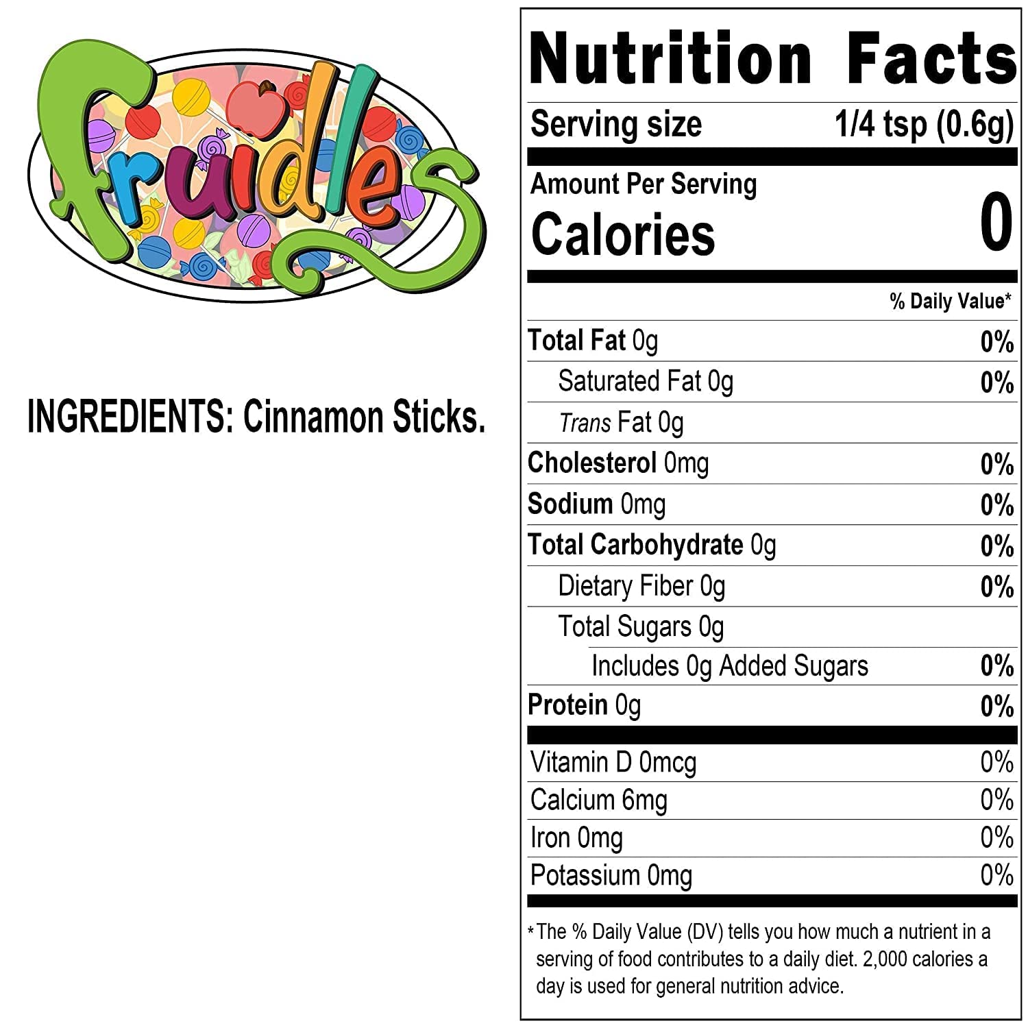 Fruidles Cinnamon Sticks, Premium Grade Harvested Natural Cassia Cinnamon, Strong Aroma, Perfect for Baking, Cooking & Beverages, Kosher Certified (2 Pounds)