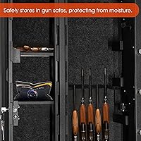 Vista 6 de 2 x 400g (1.8 lbs) Rechargeable Moisture Absorbers,Car Dehumidifier Bag,Microwave Fast Reactivated Large Desiccant Packs for Storage,Silica Gel