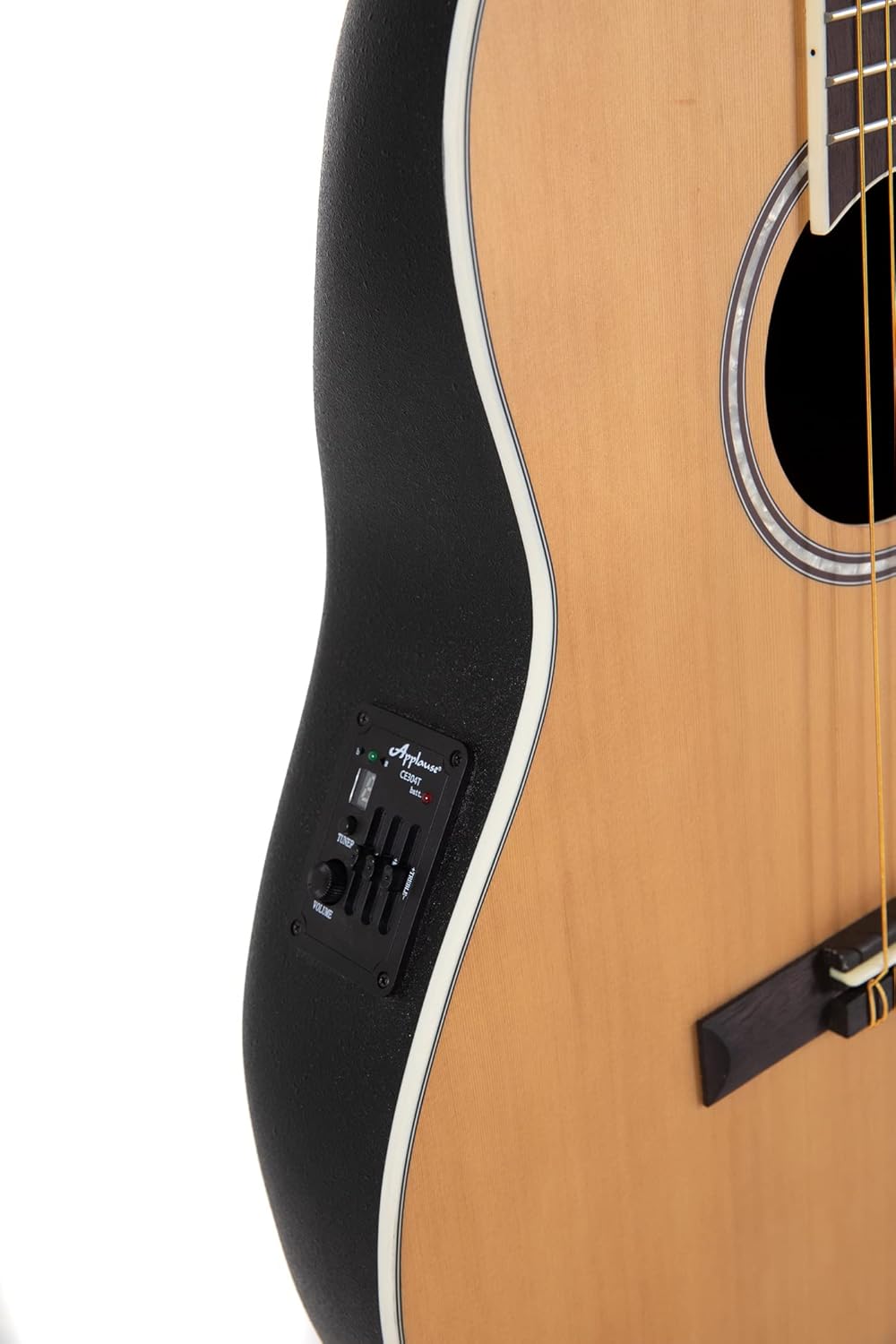 Applause E AB24CC-4S Mid Cutaway Traditional Classical Acoustic Guitar Satin Natural Nylon