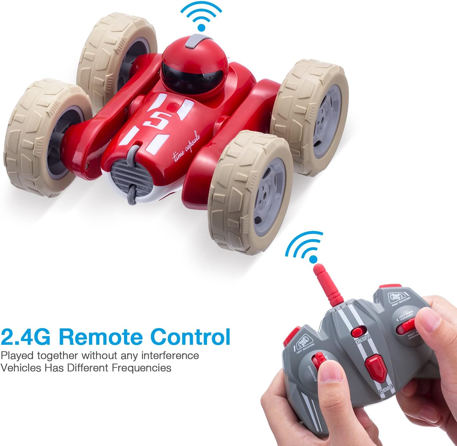 Buy Powerextra RC Cars Stunt car Remote 