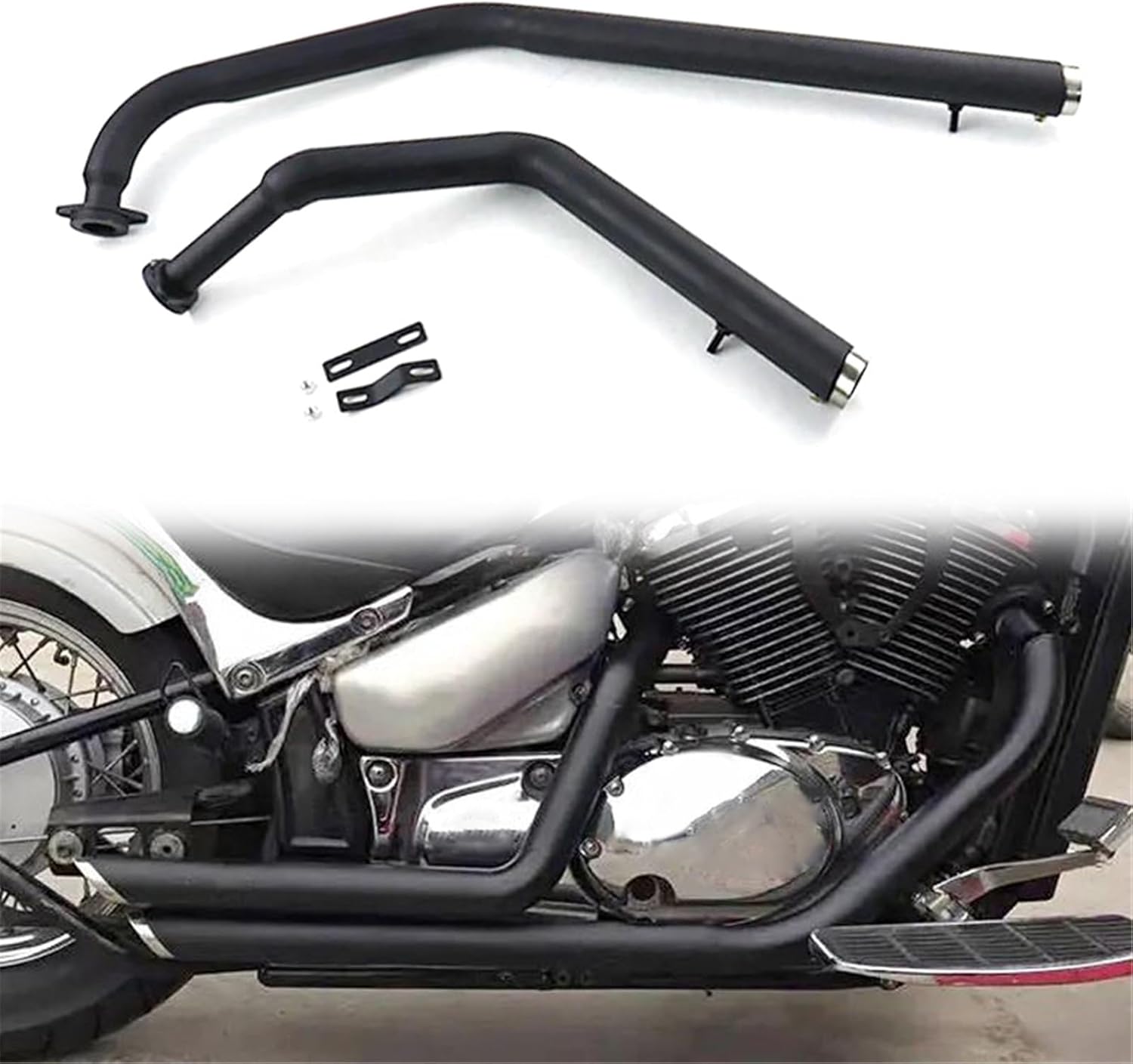 スーパーロング激鳴き二重管バッフル 爆鳴きサイレンサー 真スーパー