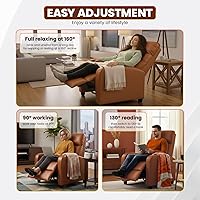 Vista 6 de Recliner Chair for Living Room Home Theater Seating Single Reclining Sofa Lounge with Padded Seat Backrest