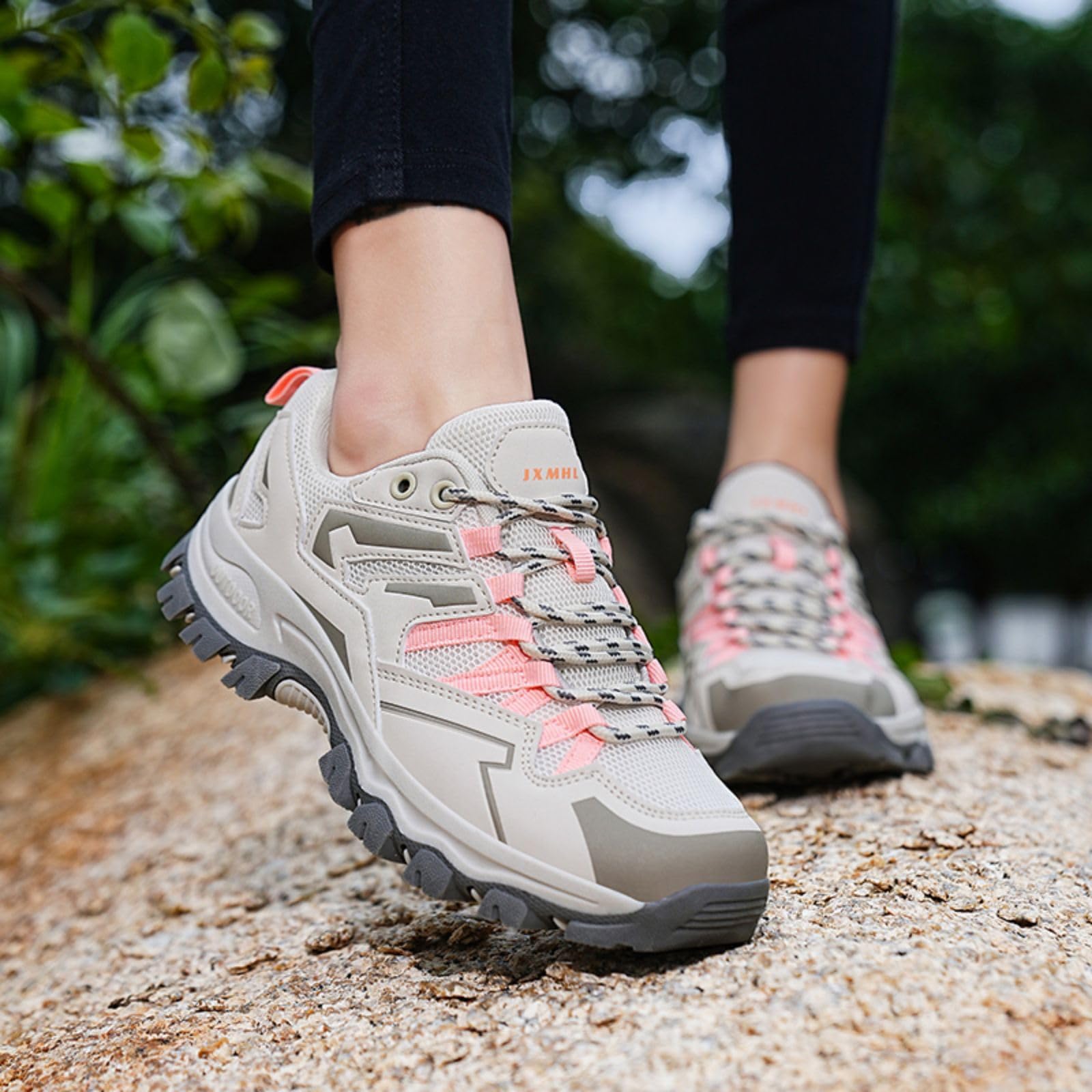 Unisex Low Hiking Shoes Walking Boots Hiking Shoes Waterproof Outdoors Sporty Non-Slip Comfortable Lightweight Mountain Boots Trekking Shoes