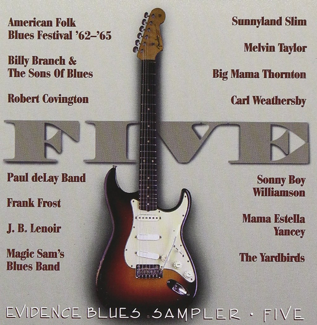 Evidence Blues Sampler 5 [Audio CD] DELAY, WEATERSBY, LENOIR, FROST, ME