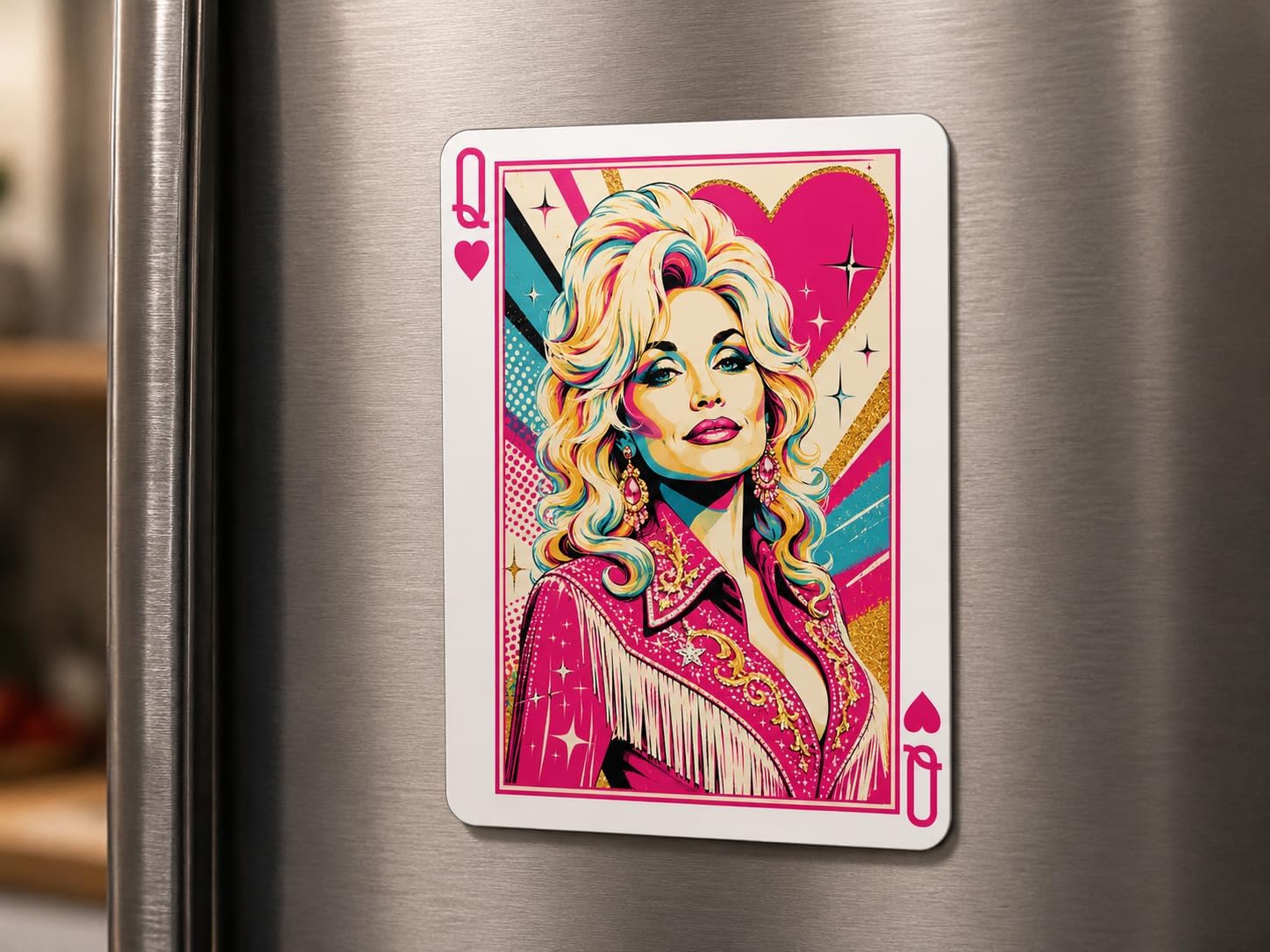 Dolly Memorial Tribute Magnet 5.5" Remembrance Fan Gift Country Music Legend Sticker Keepsake 1946 Music Lover Premium Vinyl Nashville Music Sticker Guitar Memorabilia Signed Record CCM115 image 3