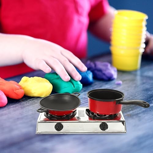 Miniatura 2 de 1 juego de utensilios de cocina y cocina de regalo y chef eléctrico, incluye juego divertido de cosplay, utensilios de cocina, sartenes de cocina de