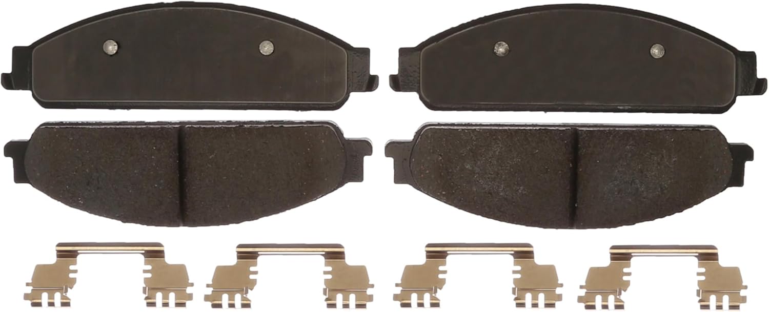 ACDelco Professional 17D1070CH (19264365) Ceramic Front Disc Brake Pad Set