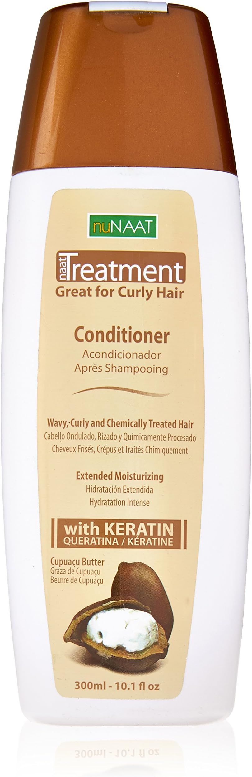Naat Treatment Conditioner, Cupuacu/Keratin, 10.1 Ounce