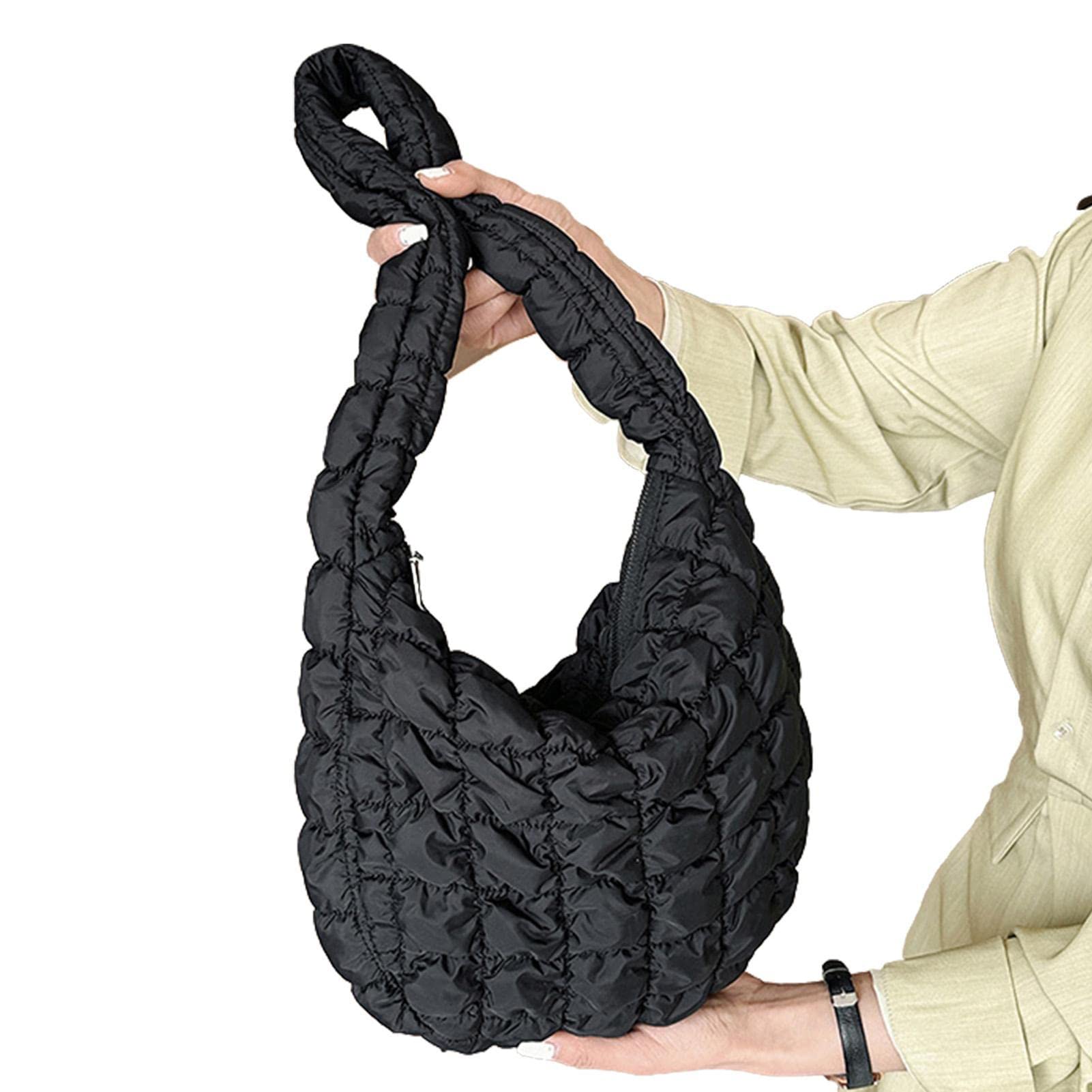 Raxove Padded Shoulder Bags for Women - Quilted Leather Handbags