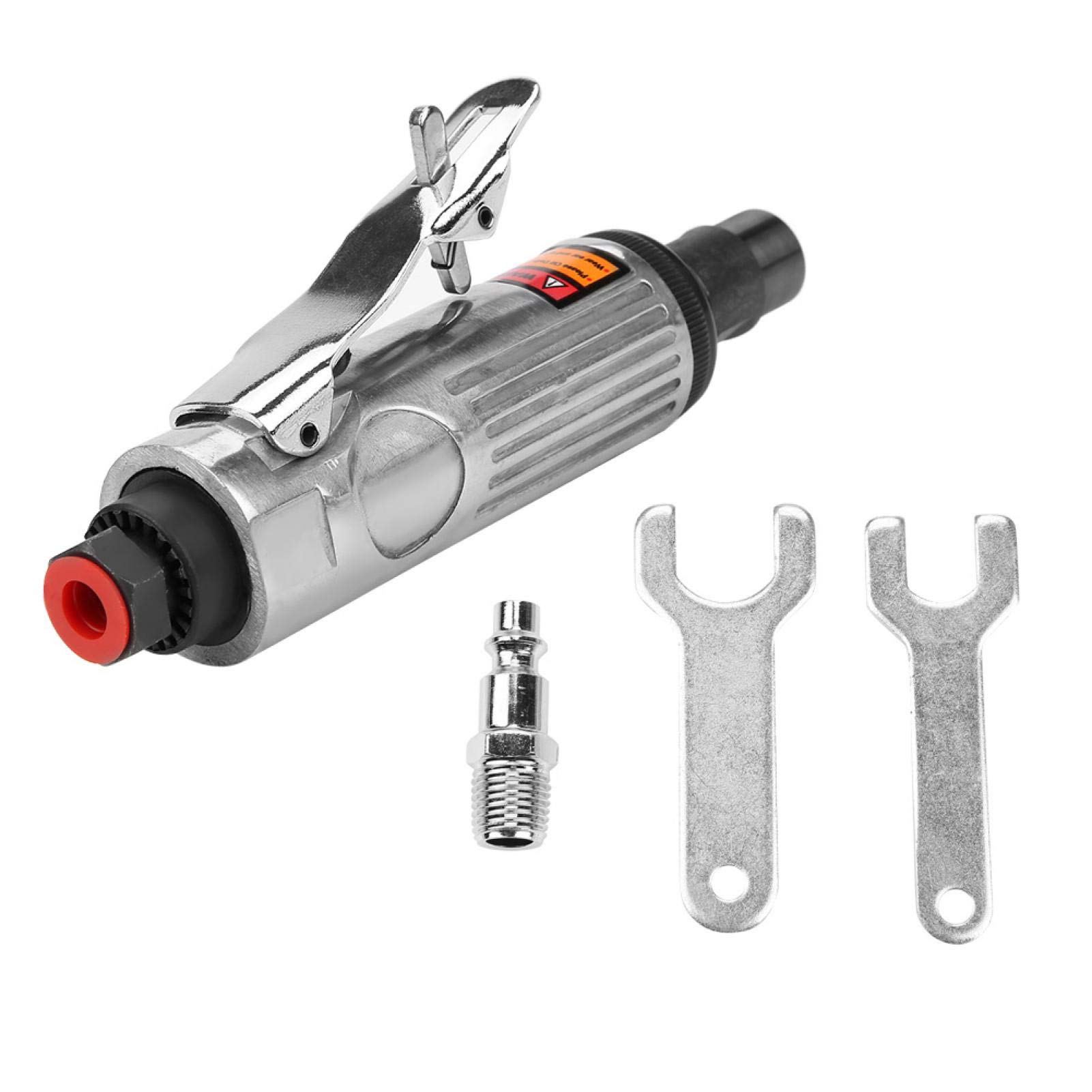 EVTSCAN Latest Pneumatic Die Grinder Air Angle Grinding Engraving Polisher Machine 22000?25000rpm 1/4in (3mm)