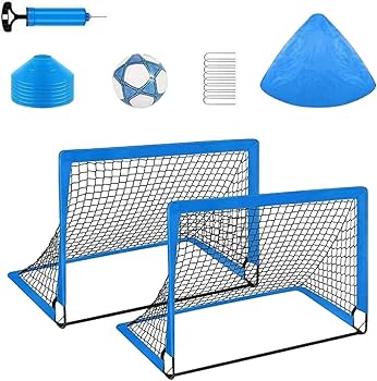 Amazon | 子供用サッカーゴールセット 折りたたみ式サッカーネット