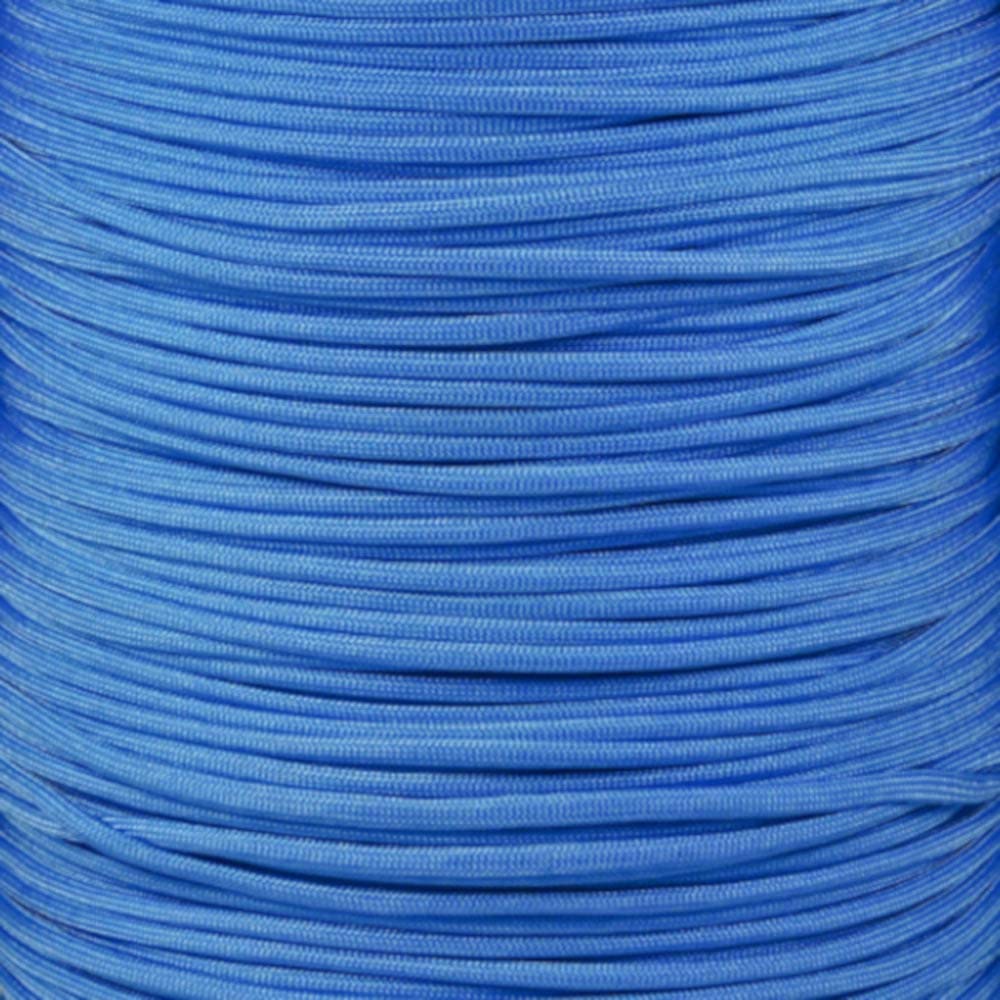 Paracord Planet Solid Color 550lb Paracord – 7 Strand Type III Nylon Cord for Indoor and Outdoor Tasks – Light Blue (10 ft)
