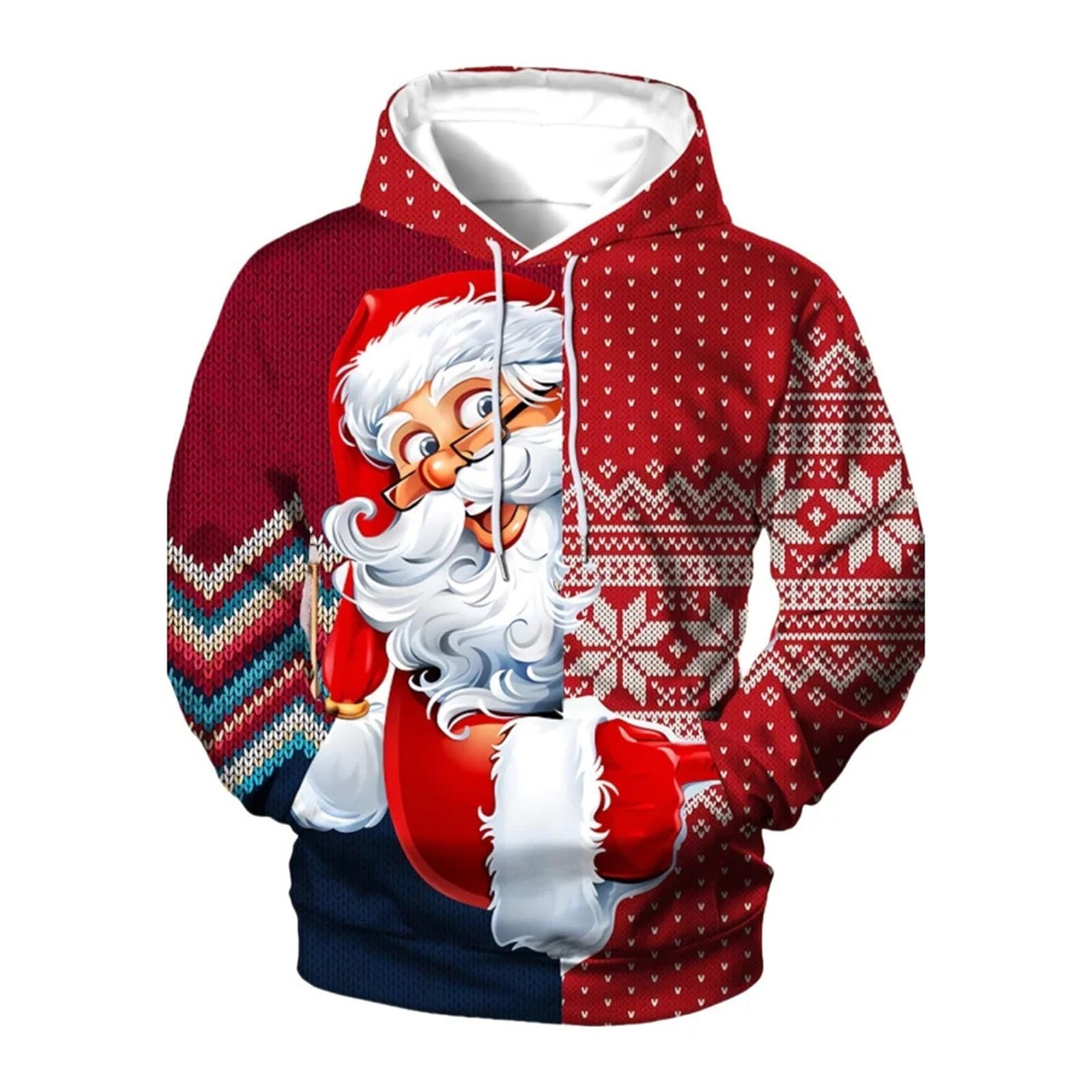 Pull-over col roulé pour homme en coupe regular fit blanche - 3