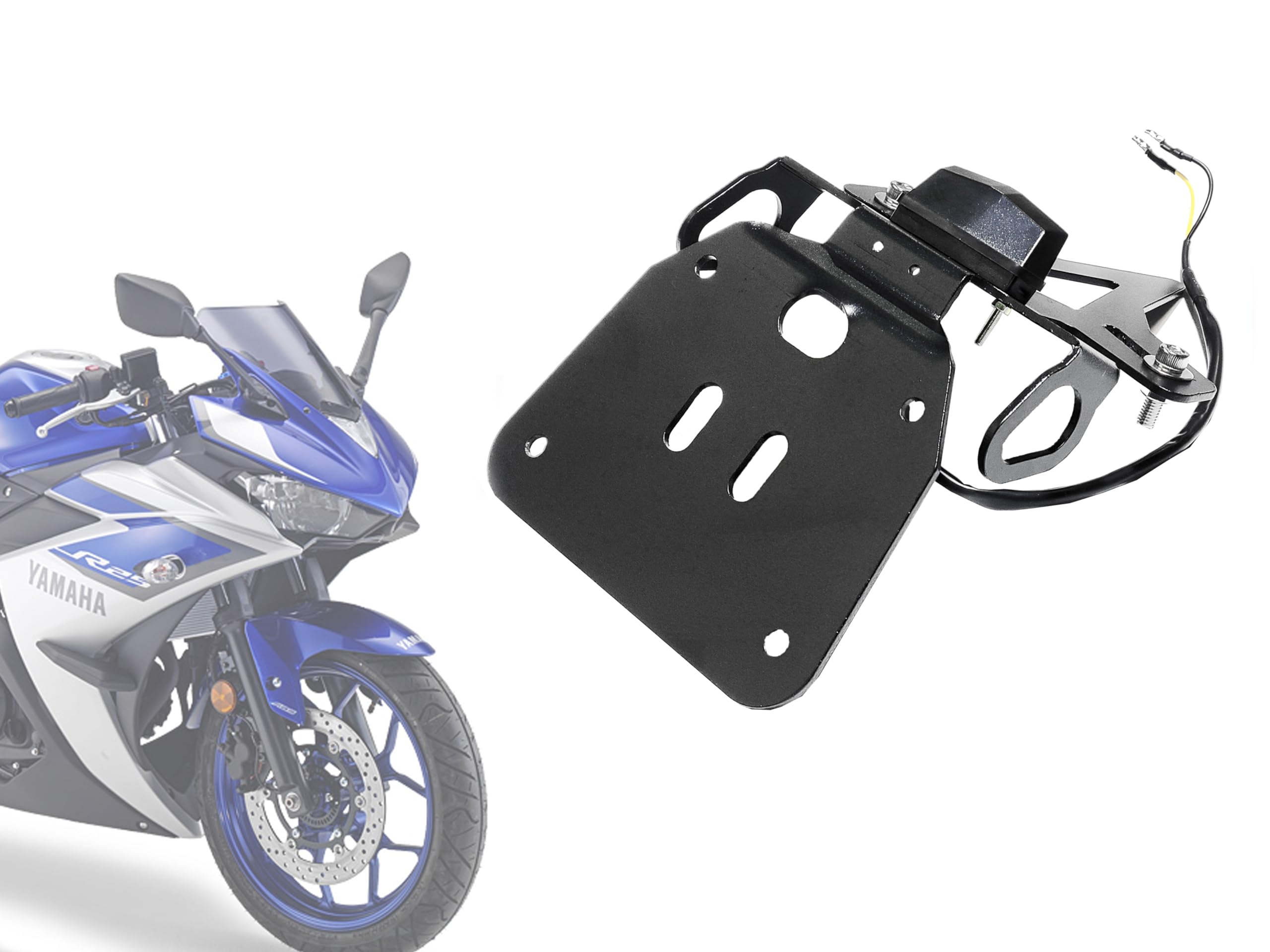 Amazon | a421 YZF-R3/R25 MT03/25 専用 フェンダーレスキット アルミ