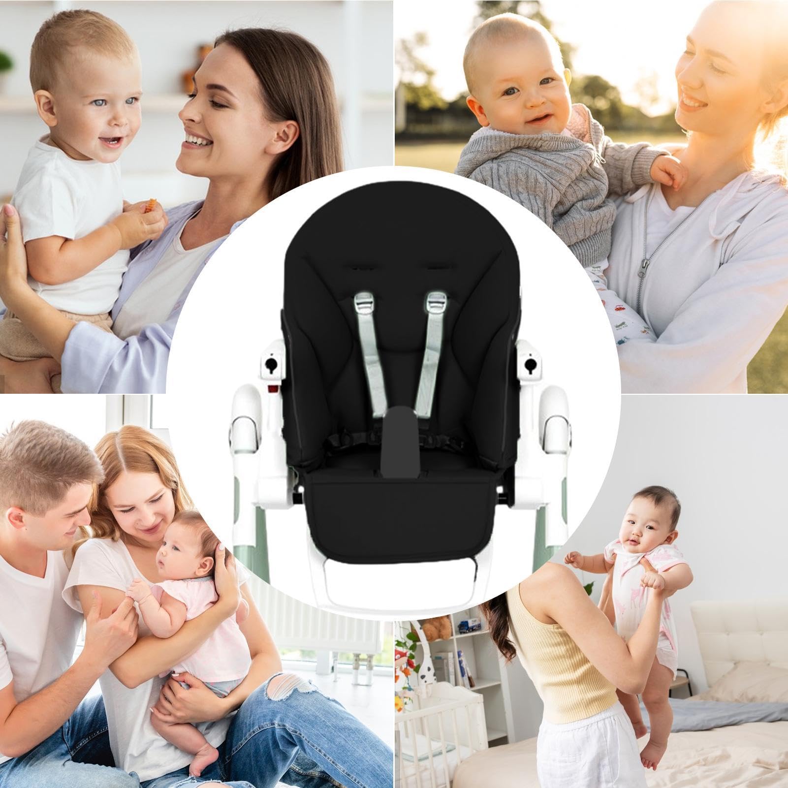 Para Silla De Comedor Infantil Asiento Comedor Infantil | Acolchada Bebé recién nacido niño niña alimentación comidas restaurante hijo hija nieto comedor lactante pequeño infante