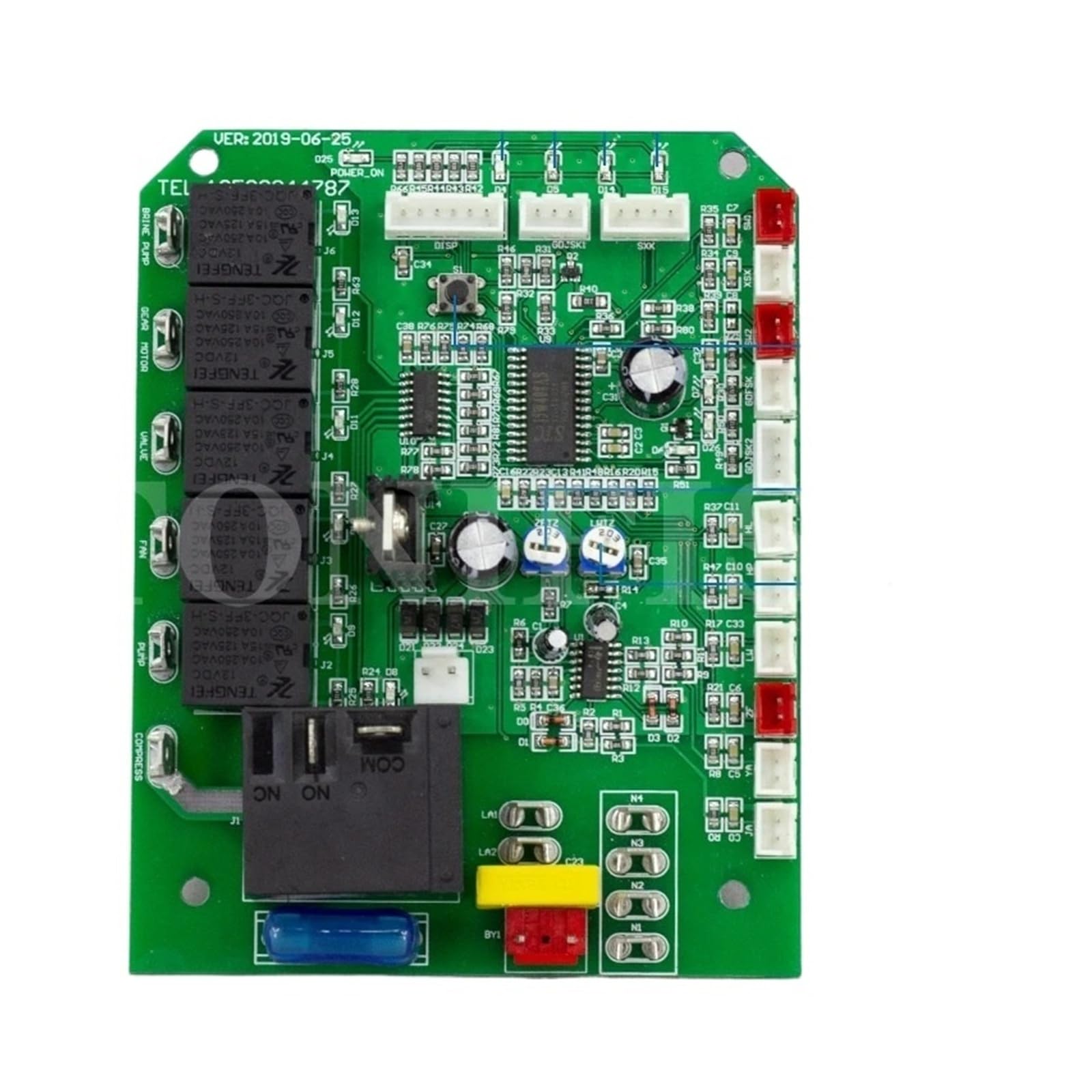 Placa Base De Máquina De Hielo, Placa De Control De Máquina De Hielo De Placa Universal, PCB De Computadora Con Rociador De Agua, Pieza De Reparación De Máquina De Hielo En Pellets