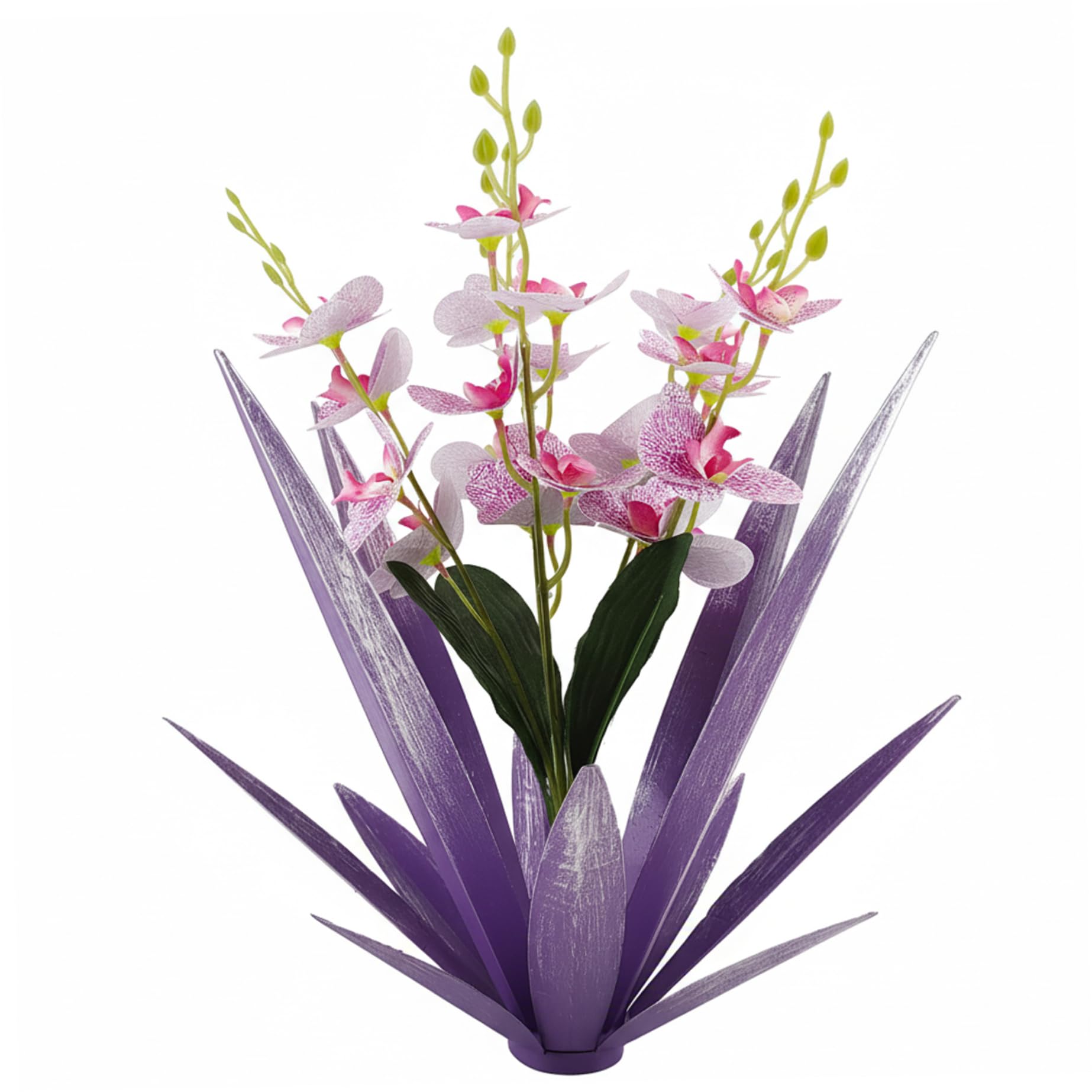 Fleurs en métal fabriquées à la main pour embellir votre terrasse et jardin