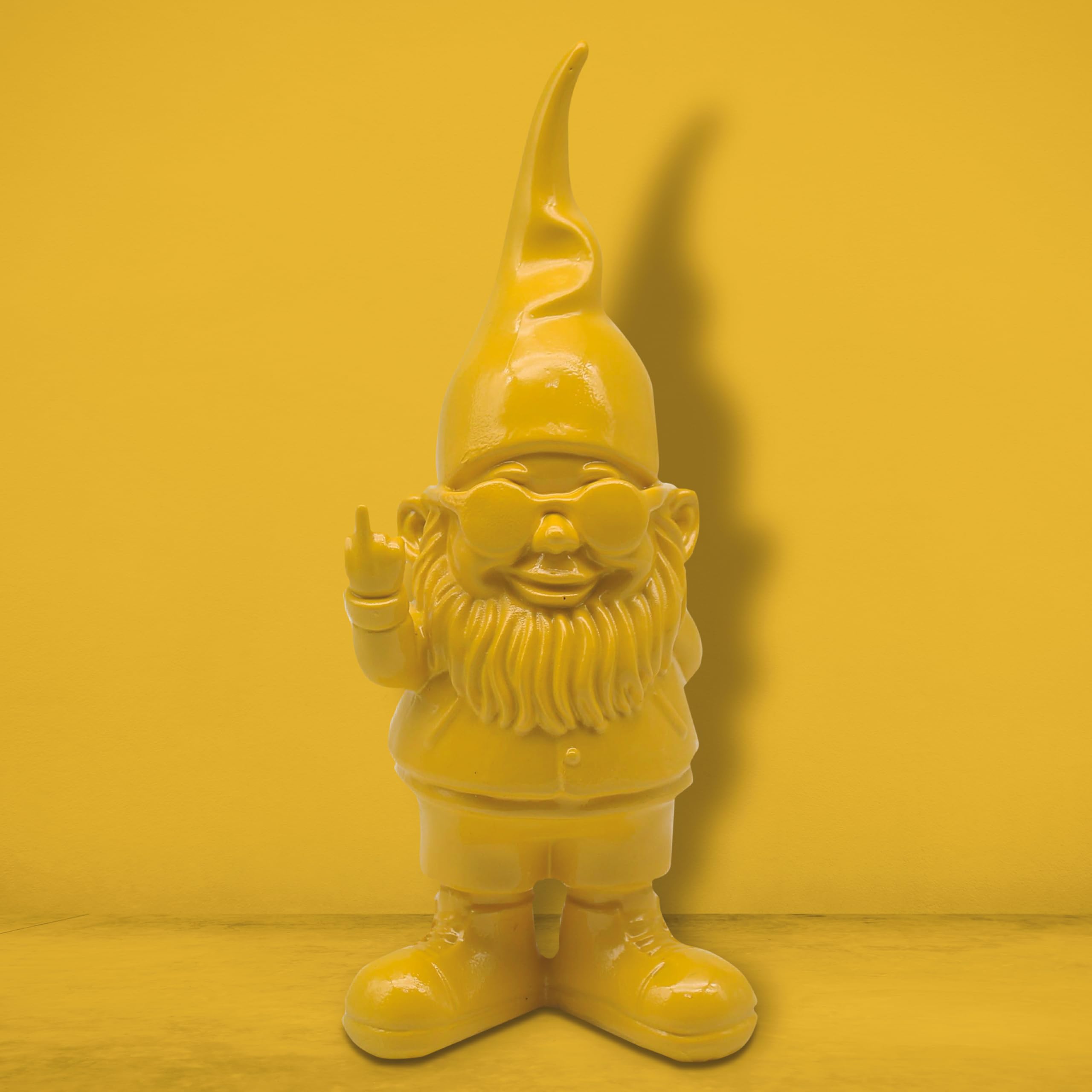 Lesser & Pavey Gnomes Home Decor Figurines & Ornaments For Home & Office | Decorative Home Accessories Statues For Indoor & Outdoor | Lovely Gifts for Women & Men Peace Hands Pink 20 Cm — view 36