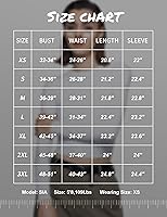 Vista 2 de PUMIEY Camisetas de manga larga para mujer, cuello redondo, ajustadas, sexy, básica, colección Smoke Cloud Pro