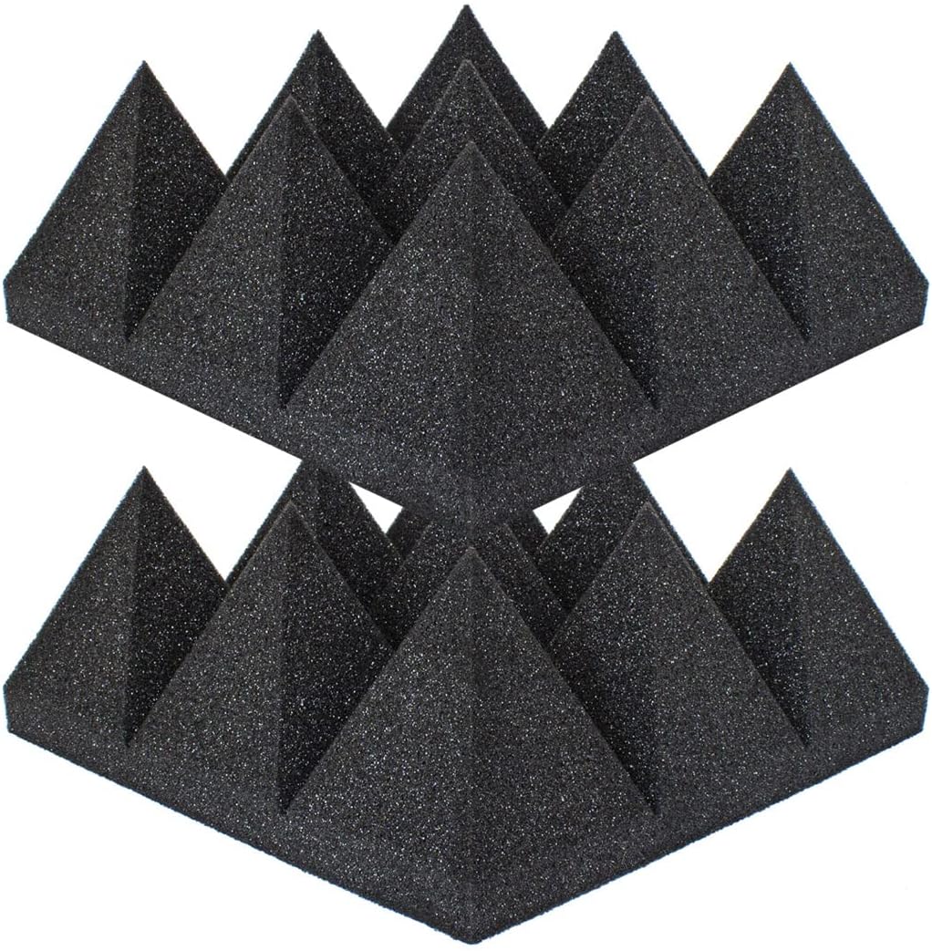 Amazon.com: Okleen 5 Inch Acoustic Foam Panels. Reducing Echo ...