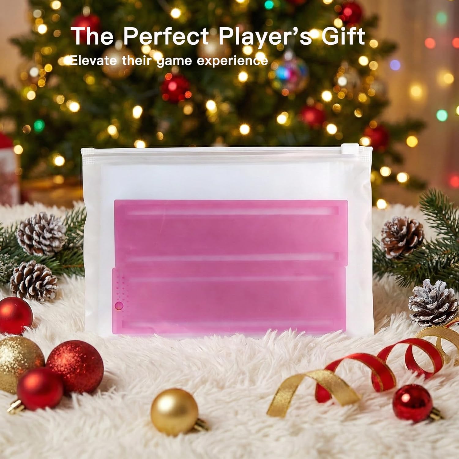 4 Sets Pink Mahjong Card Sleeve and Line Finder for 2025 2026 Mahjong Cards, Clear Acrylic Line Reader Strips & Durable PVC Card Protector Covers with Storage Bag, Fits Large Print Scorecards (Pink)