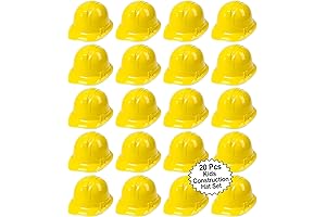 AnapoliZ Toy Construction Hard Hats: Kids Party, Dress Up Essential